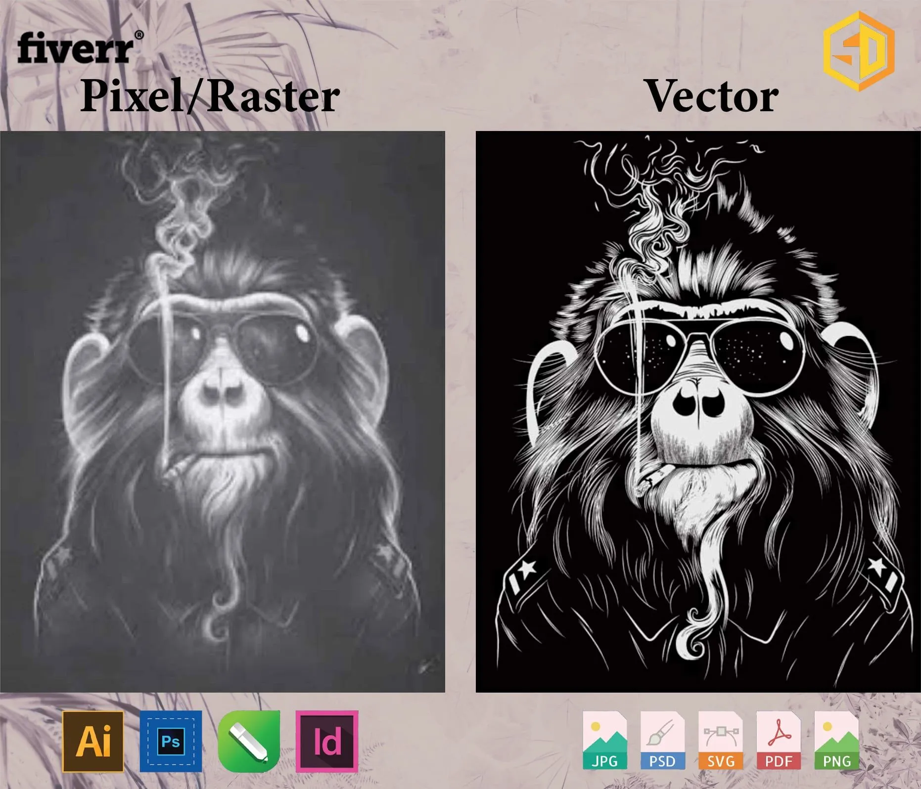 Graphic design work by Hamdan Ibne Muneer